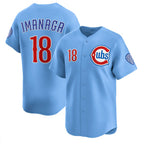 Chicago Cubs #18 Sh¨­ta Imanaga Blue Jereymy 2024-25 2nd Alternate Limited Stitched Jersey