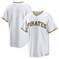 Pittsburgh Pirates White Jereymy Home Replica Team Jersey