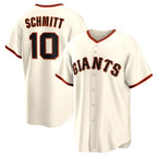 San Francisco Giants #10 Casey Schmitt Cream Jereymy Home Replica Jersey