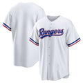 Texas Rangers White Jereymy Home Replica Team Jersey