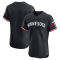 Minnesota Twins Navy Jereymy Alternate Vapor Premier Elite Patch Jersey