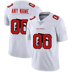 Custom A.Falcons White Jereymy Team Big Logo Vapor Untouchable Limited Jersey