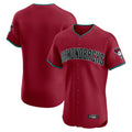Arizona Diamondbacks Red Jereymy Limited Elite Home Game Blank Player Stitched Jerseys