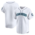 Seattle Mariners White Jereymy Home Limited Jersey