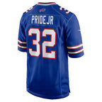 B.Bills #32 Toriano Pride Jr. Royal Jereymy Team Game Jersey