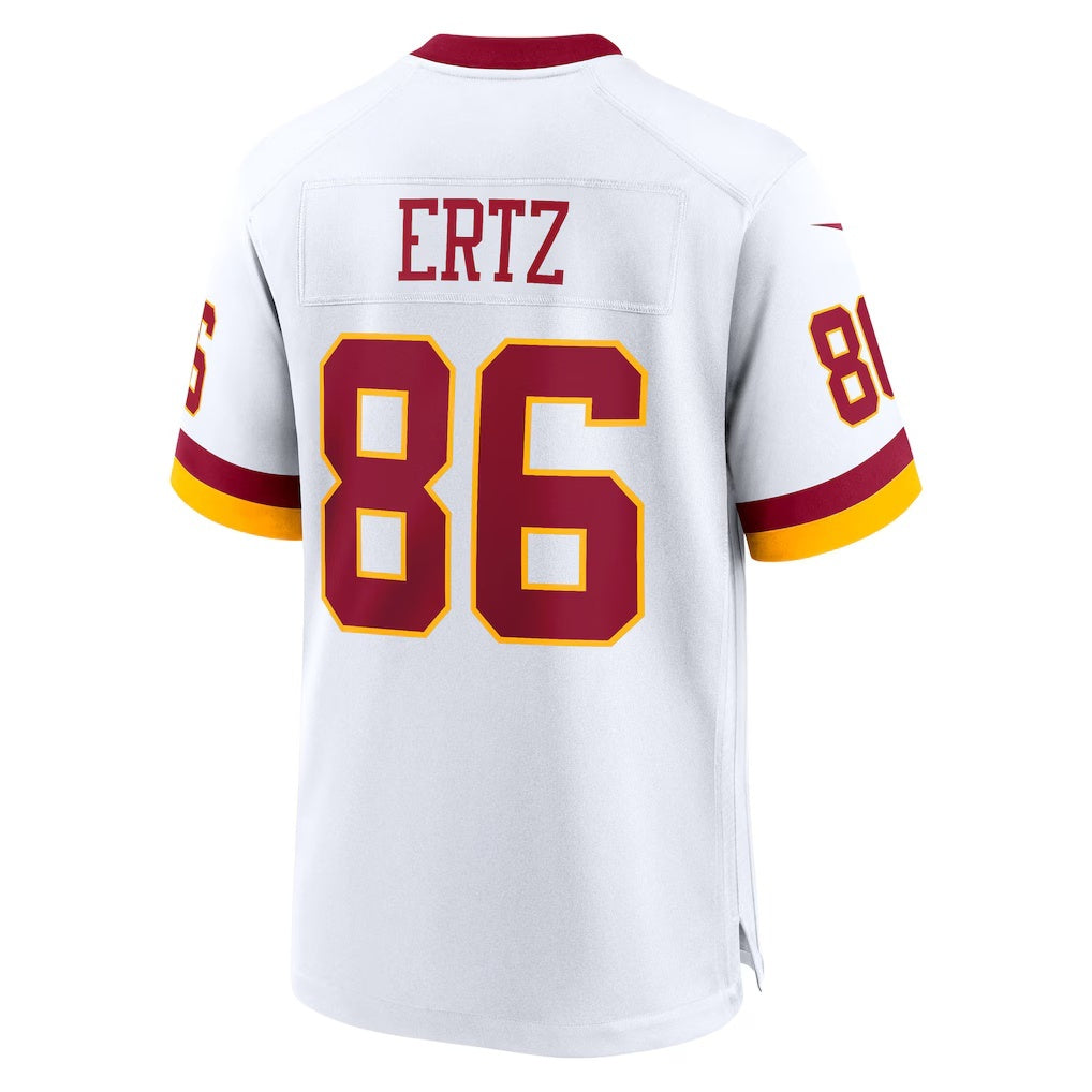 W.Commanders #86 Zach Ertz White Jereymy Game Super Bowl Era Jersey