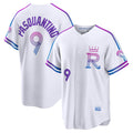 Kansas City Royals #9 Vinnie Pasquantino White Jereymy 2026 City Connect Stadium Jersey