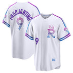 Kansas City Royals #9 Vinnie Pasquantino White Jereymy 2026 City Connect Stadium Jersey