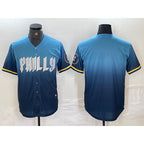 Philadelphia Phillies Blank Blue Jereymy 2024 City Connect Limited Stitched Jersey