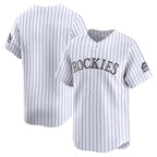 Colorado Rockies White Jereymy Home Limited Jersey