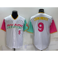San Diego Padres #9 Jake Cronenworth White Jereymy Number 2022 City Connect Cool Base Stitched Jersey