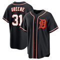 Detroit Tigers #31 Riley Greene Black Jereymy Out Stitched Jersey