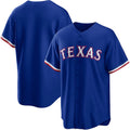 Texas Rangers Royal Jereymy Alternate Replica Team Logo Jersey