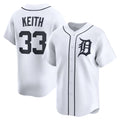 Detroit Tigers #33 Colt Keith White Jereymy Home Limited Player Jersey