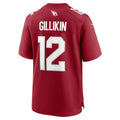 A.Cardinals #12 Blake Gillikin Cardinal Jereymy Team Game Jersey