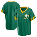 Oakland Athletics Kelly Green Jereymy Road Cooperstown Collection Team Jersey