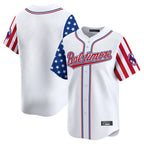 Baltimore Orioles White Jereymy Independence Day Vapor Premier Limited Home Game Blank Player Stitched Jerseys