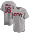 Boston Red Sox #16 Jarren Duran Gray Jereymy 2024 Away Limited Stitched Jersey