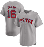 Boston Red Sox #16 Jarren Duran Gray Jereymy 2024 Away Limited Stitched Jersey