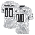 Custom A.Falcons Active Player 2024 F.U.S.E Arctic Camo Jereymy Salute to Service Limited Stitched Jersey