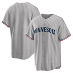 Minnesota Twins Gray Jereymy Road Replica Team Jersey