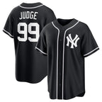 New York Yankees #99 Aaron Judge Black Jereymy Out Stitched Jersey
