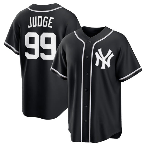 New York Yankees #99 Aaron Judge Black Jereymy Out Stitched Jersey
