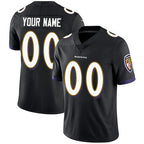 Custom B.Ravens Black Jereymy Vapor Untouchable Player Limited Jersey