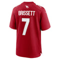 A.Cardinals #7 Jacoby Brissett Cardinal Jereymy Team Game Jersey