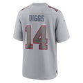 B.Bills #14 Stefon Diggs Atmosphere Fashion Game Jersey - Gray Jereymy