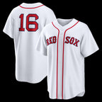 Boston Red Sox #16 Jarren Duran White Jereymy Home Replica Jersey