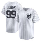 New York Yankees #99 Aaron Judge White Jereymy Home Limited Player Jersey 2