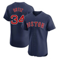 Boston Red Sox #34 David Ortiz Player Navy Jereymy Limited Elite Home Game Stitched Jerseys1
