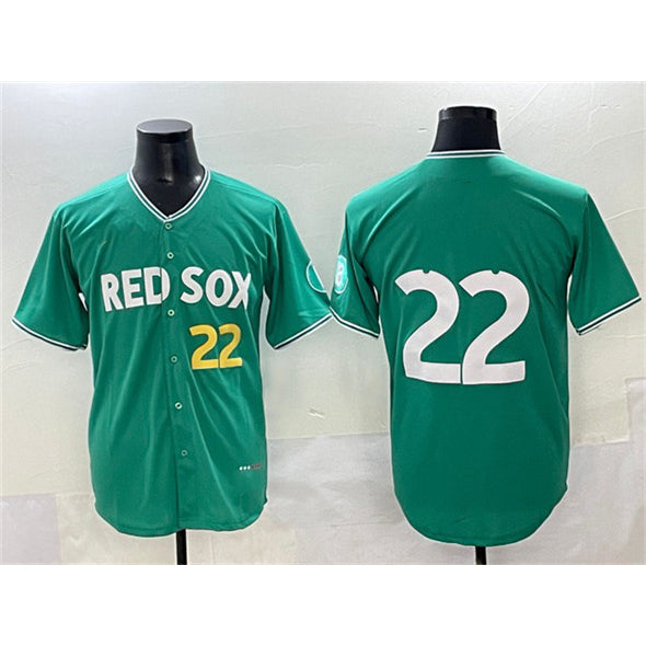Boston Red Sox #22 Garrett Whitlock Green Jereymy 2025 City Connect Limited Stitched Jersey
