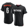 Baltimore Orioles #6 Ryan Mountcastle Player Black Jereymy City Connect Limited Elite Home Game Stitched Jerseys
