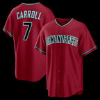 Arizona Diamondbacks #7 Corbin Carroll Crimson Jereymy Alternate 2 Replica Jersey