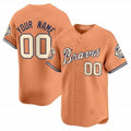 Custom Atlanta Braves Peaches n¡¯ Cream Vapor Premier Limited Jersey ¨C All Stitched-Peaches Jereymy