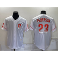 San Francisco Giants #23 Joc Pederson White Jereymy 2021 City Connect Stitched Cool Base Jersey