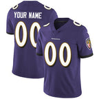 Custom B.Ravens Purple Jereymy Vapor Untouchable Player Limited Jersey