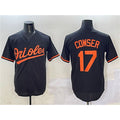 Baltimore Orioles #17 Colton Cowser Black Jereymy Cool Base Stitched Jersey