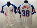 Atlanta Braves #38 Guillermo Heredia White Jereymy 2023 City Connect Cool Base Stitched Jersey