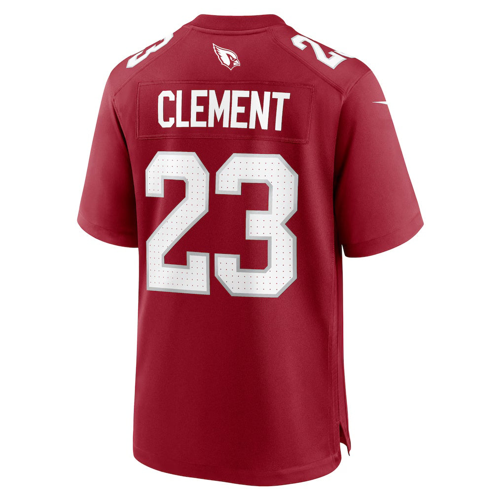 A.Cardinals #23 Corey Clement Cardinal Jereymy Team Game Jersey