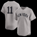 New York Yankees #11 Anthony Volpe Gray Jereymy Road Limited Player Jersey