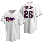 Minnesota Twins #26 Max Kepler White Jereymy Cool Base Stitched Jersey
