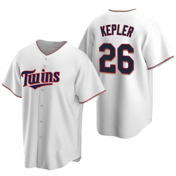 Minnesota Twins #26 Max Kepler White Jereymy Cool Base Stitched Jersey