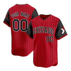 Custom Chicago White Sox Active Player Red Black Jereymy 2025 City Connect Limited Stitched Jersey