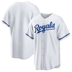 Kansas City Royals White Jereymy Home Big & Tall Replica Jersey