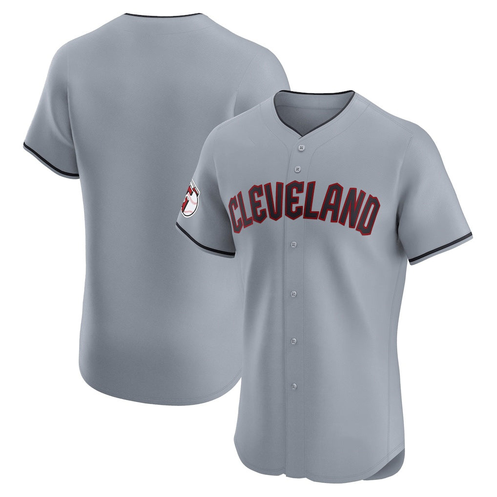 Cleveland Guardians Gray Jereymy Alternate Vapor Premier Elite Patch Jersey