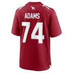 A.Cardinals #74 Isaiah Adams Cardinal Jereymy Team Game Jersey