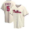 Philadelphia Phillies #5 Bryson Stott Cream Jereymy Cool Base Stitched Jersey